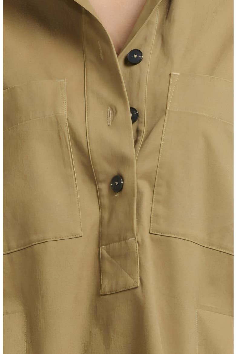 Jane Popover Dress, Alternate, color, TAN