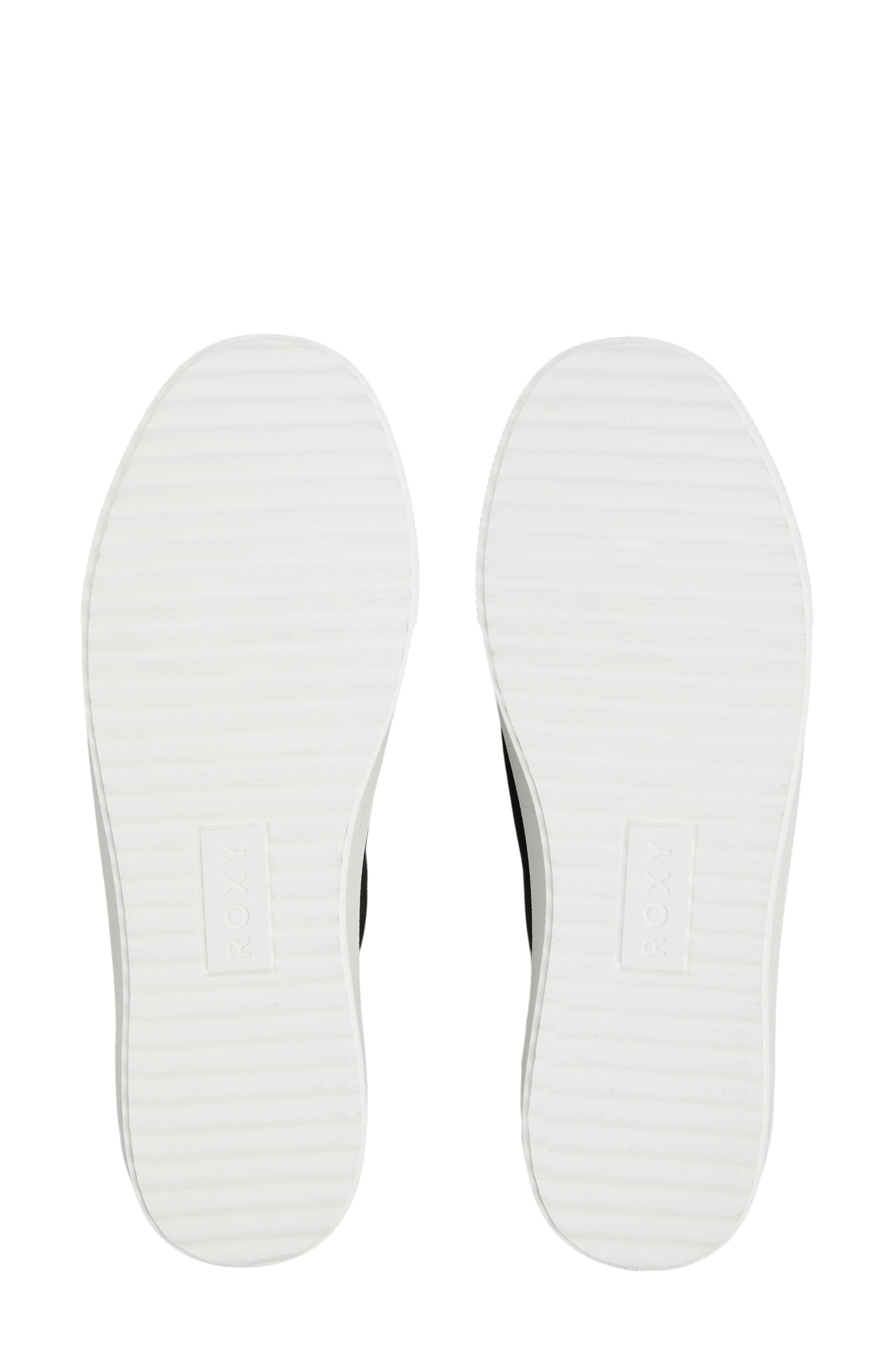 Roxy Shorebreak Sneaker, Alternate, color, Black