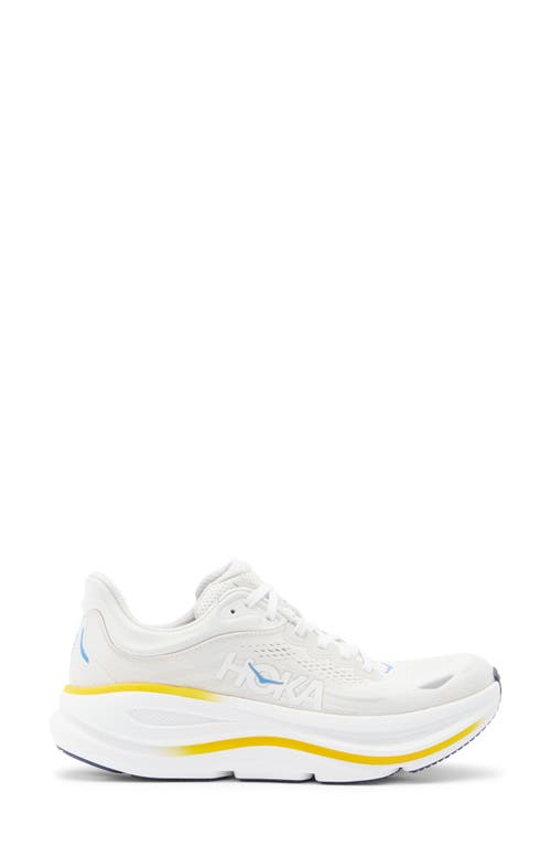 Hoka Bondi 9 Running Shoe In White