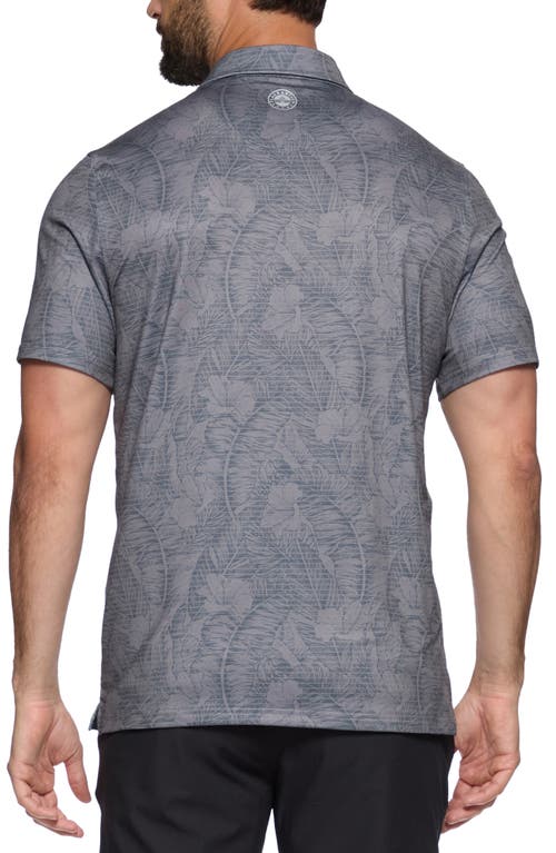 Shop Flag And Anthem Montauk Botanical Performance Polo In Grey Combo