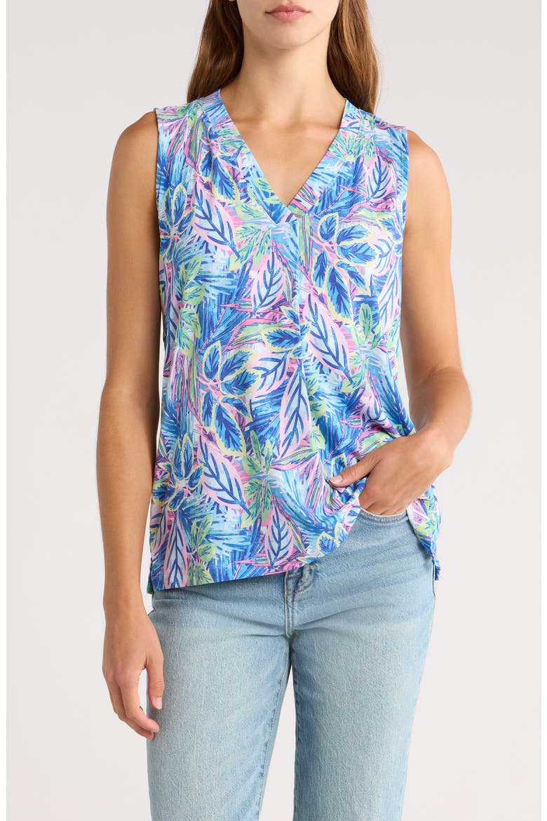 Kauai Frond Grove Tank, Main, color, CYBER LIGHT