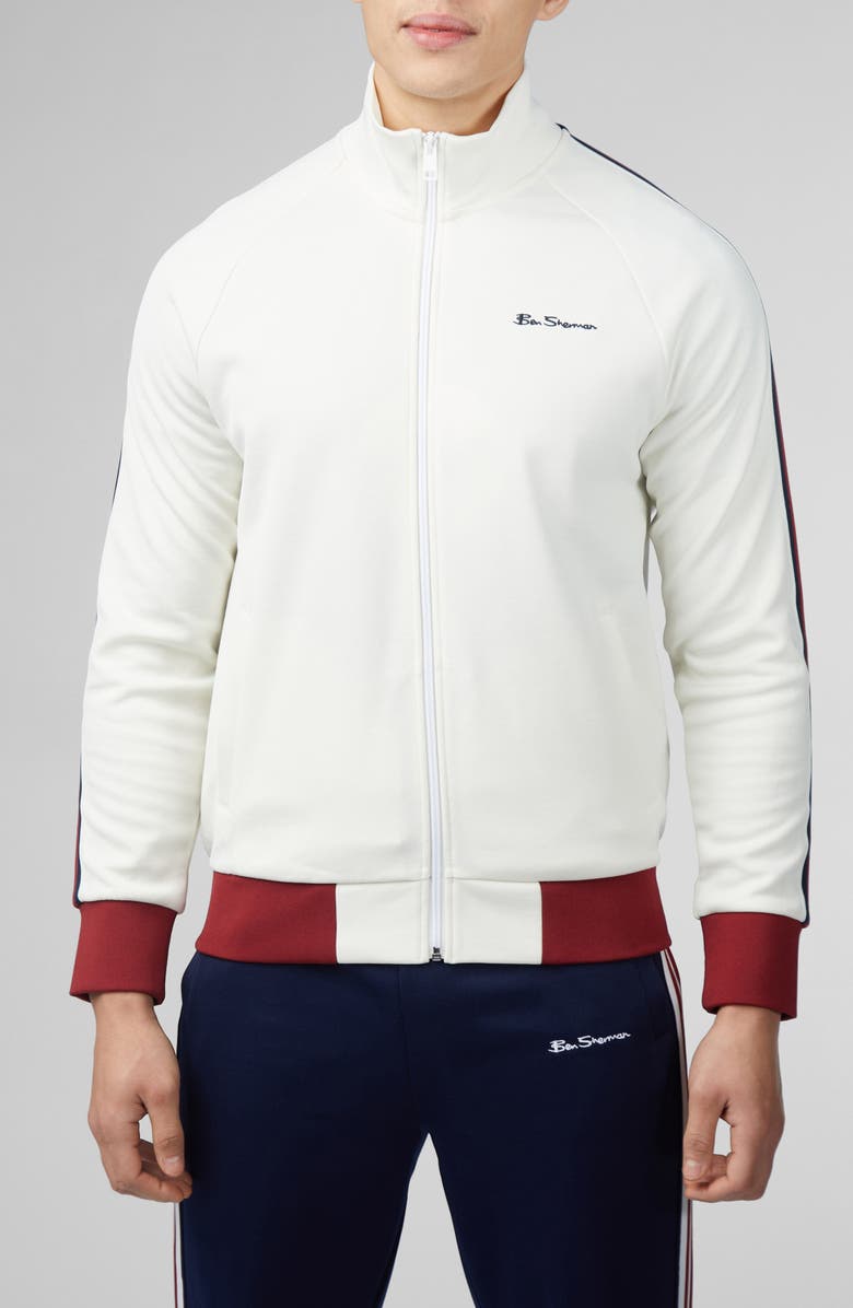 Ben Sherman Taped Tricot Track Jacket, Main, color, 