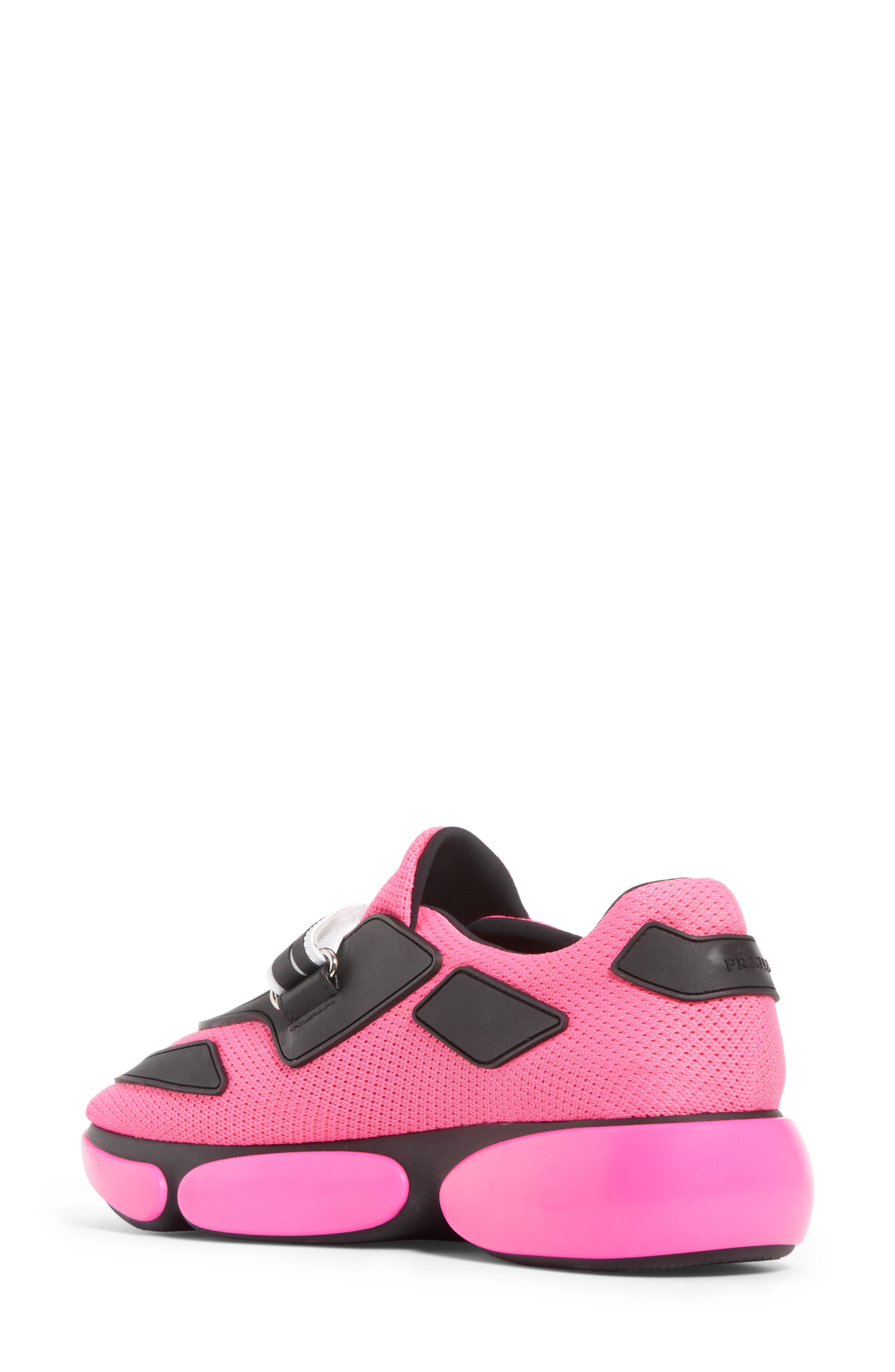 Prada Logo Sneakers, Alternate, color, 