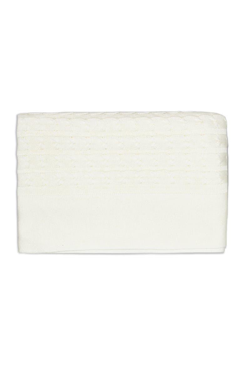 Crib Blanket, Main, color, Off White
