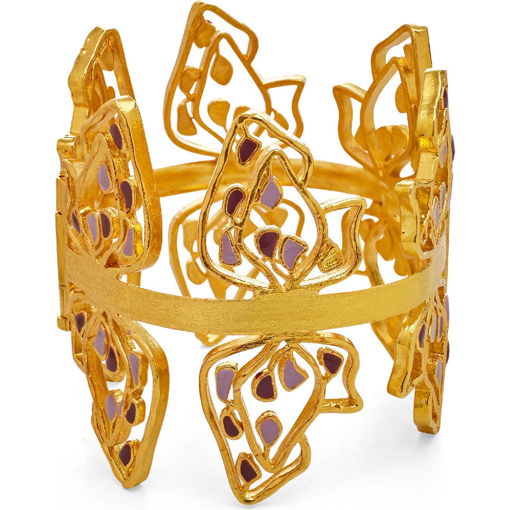 Dhwani Bhansal Sama Bracelet In Gold Plated