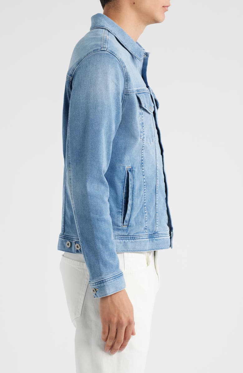 AG Dart Denim Jacket, Alternate, color, Ancient