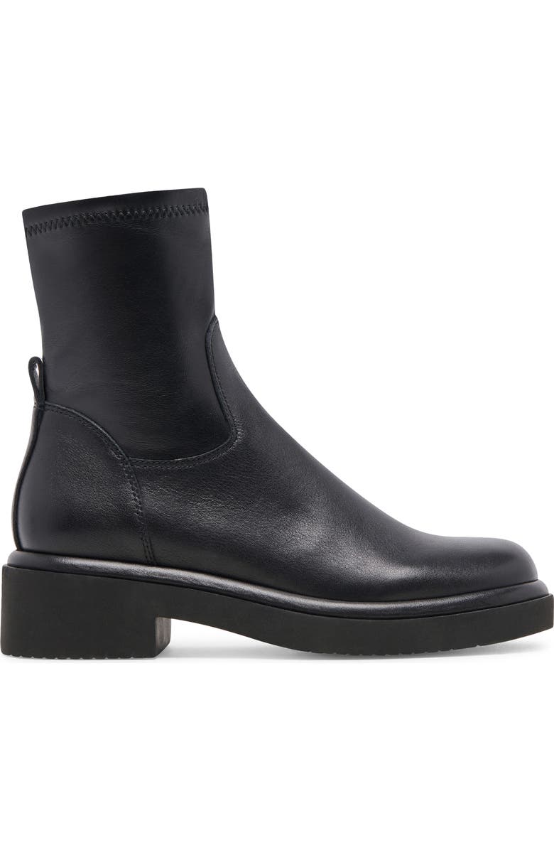 Dolce Vita Simaya H2O Waterproof Platform Bootie, Alternate, color, Black Leather H2o