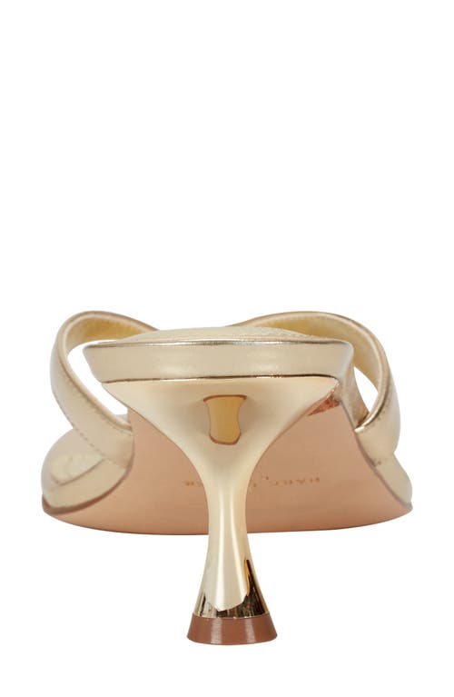 Marc Fisher Ltd Amelea Flip Flop In Gold
