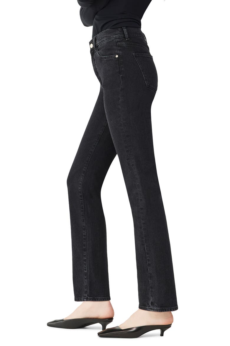 Patti Straight Cut High Rise Jeans, Alternate, color, NIGHTSHADE
