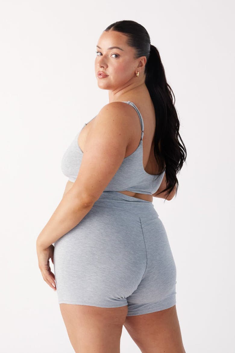 The Cool-Comf Scrunch Boxer Shorts, Alternate, color, Heather Gray