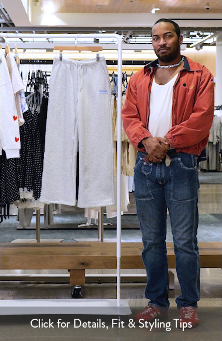 Kids' Surf Puff Paint Wide Leg Sweatpants, sales video thumbnail