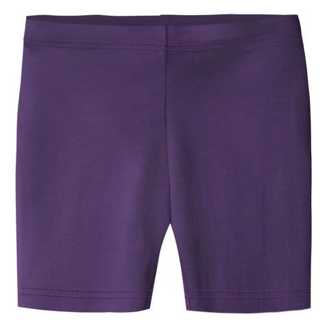 Girls 100% Soft Cotton Bike Shorts (Toddler, Little Kid, Big Kid)