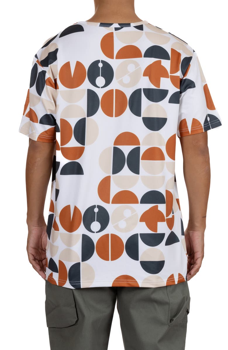 VAST Aqua Terra Vast Copy Camo Performance Graphic T-Shirt, Alternate, color, Tan Multi