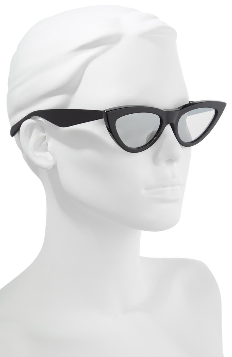 CELINE 56mm Cat Eye Sunglasses, Alternate, color, 