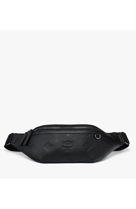 Medium Fursten Belt Bag in Maxi Monogram Leather