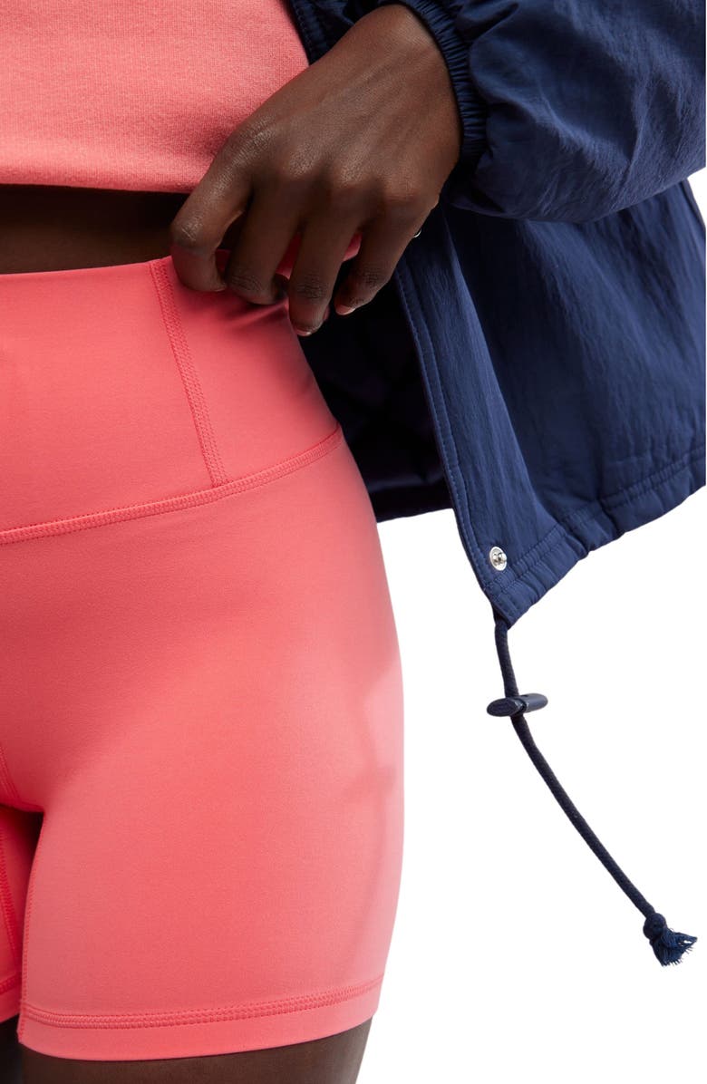 Free People FP Movement Never Better Bike Shorts, Alternate, color, Hibiscus