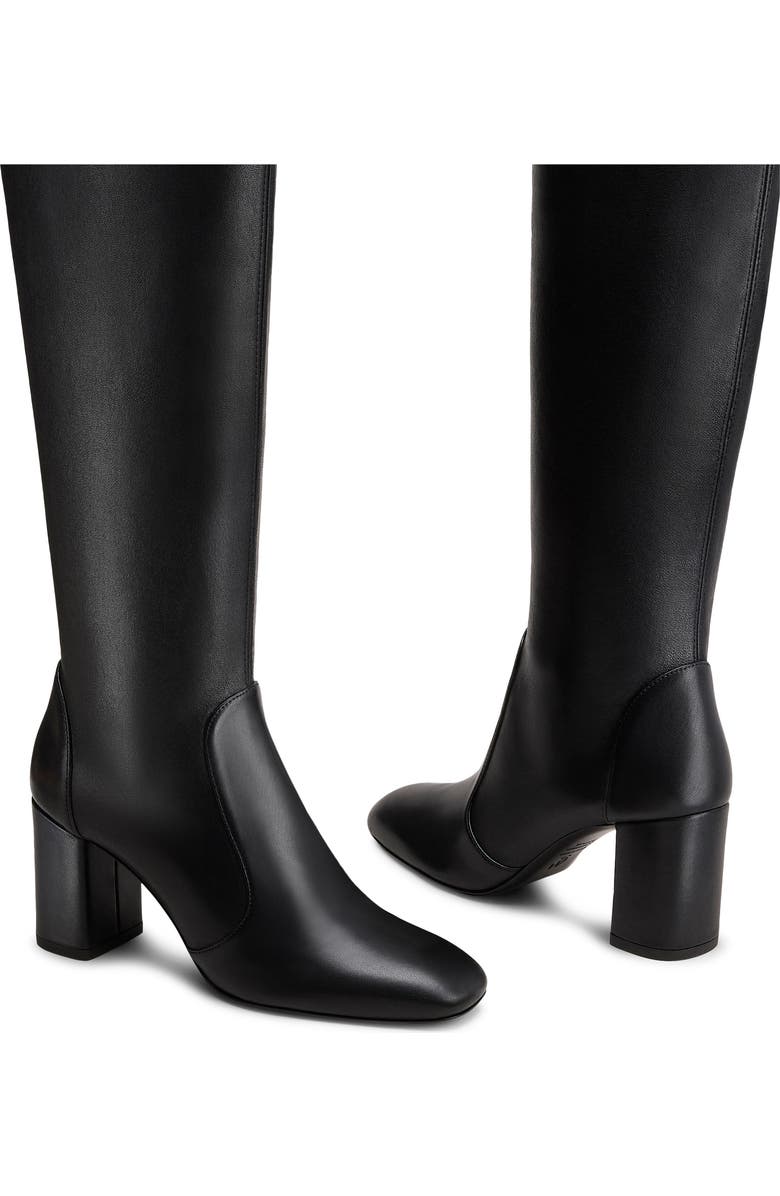 Stuart Weitzman Lucie Knee High Block Heel Boot, Alternate, color,
