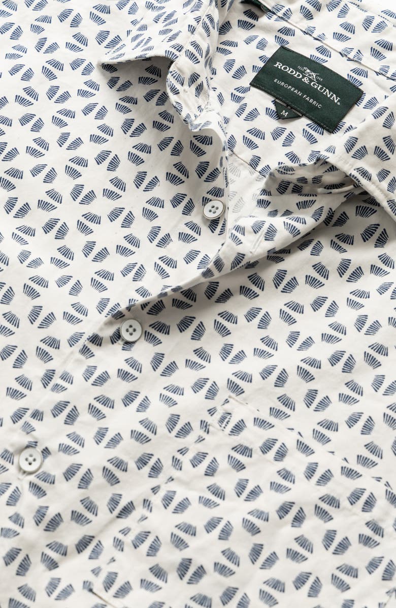 Rodd & Gunn Crown Hill Short Sleeve Button-Up Shirt, Alternate, color, Royal