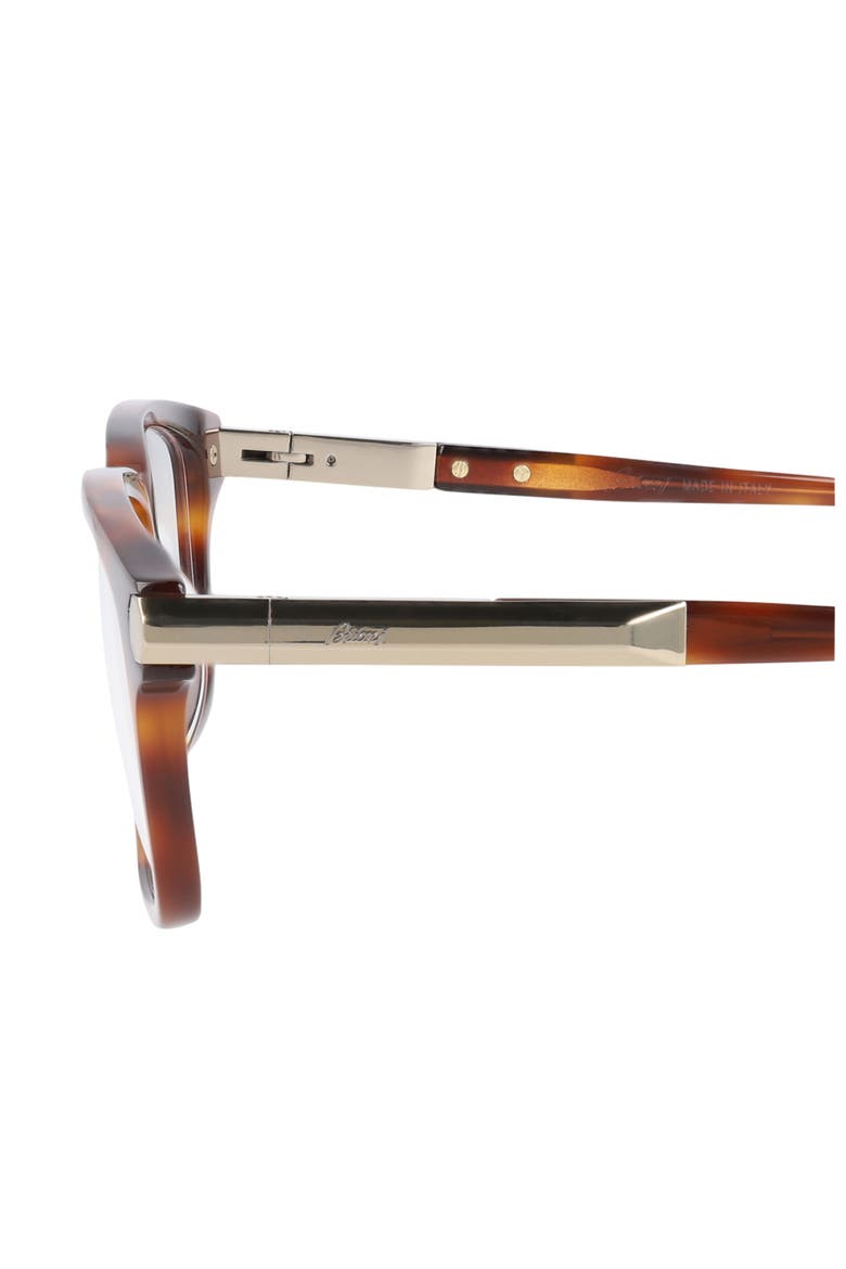 Novelty 55mm Rectangle Optical Glasses, Alternate, color, HAVANA HAVANA TRANSPARENT