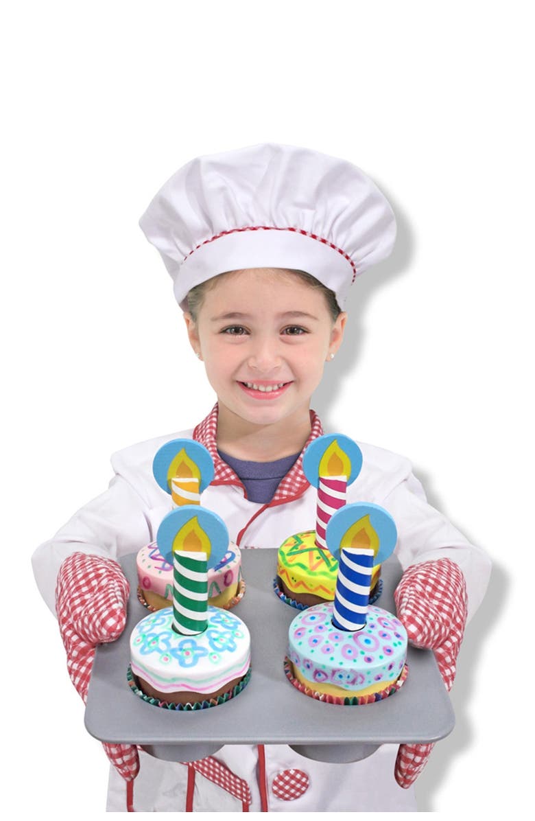 Melissa & Doug Toy Cupcake Playset, Alternate, color, 