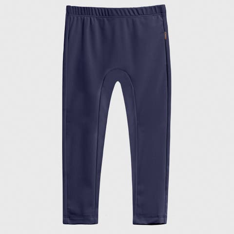 Unisex UPF 50+ Nylon/Spandex Blend Swim Leggings (Toddler, Little Kid & Big Kid)