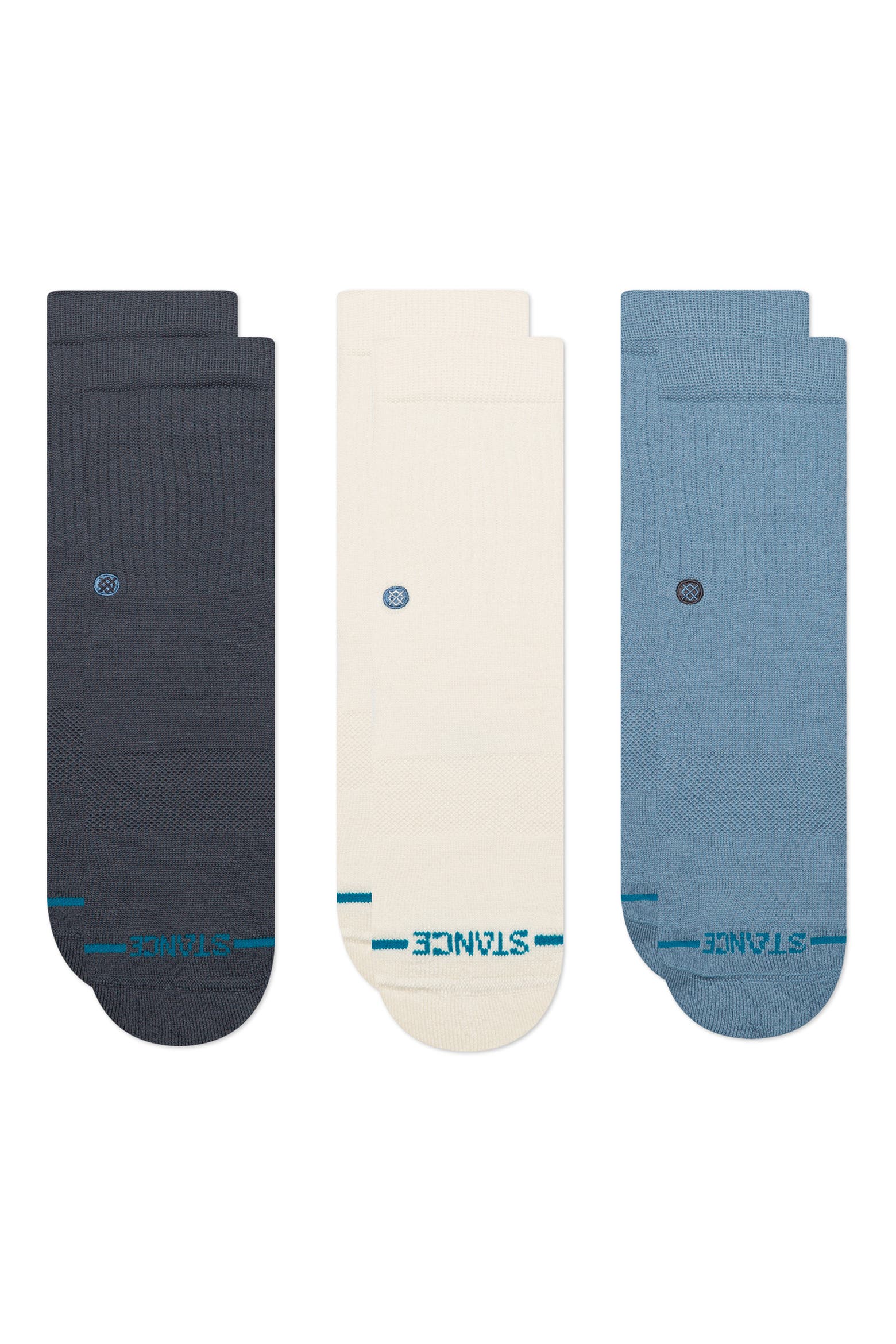 Editor Color Icon Stance Icon 3-Pack Assorted Socks | Nordstrom