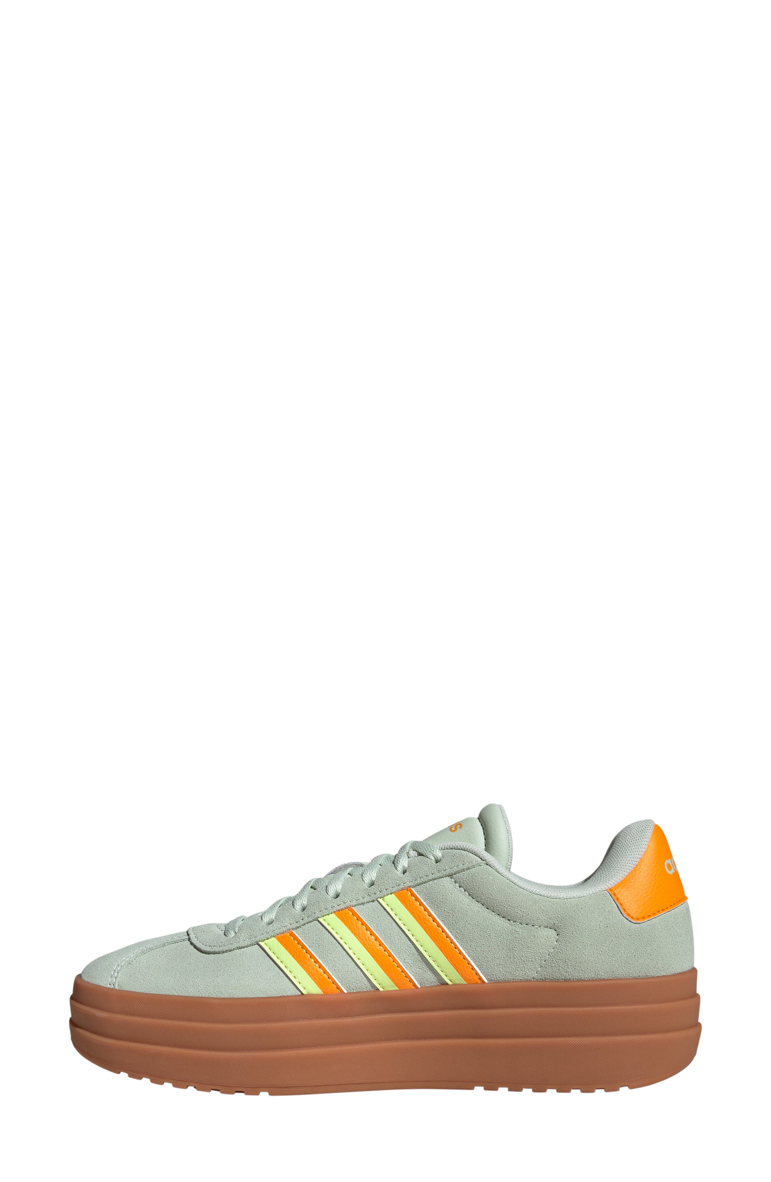 VL Court Bold Platform Sneaker, Alternate, color, LINEN GREEN/ORANGE/ YELLOW
