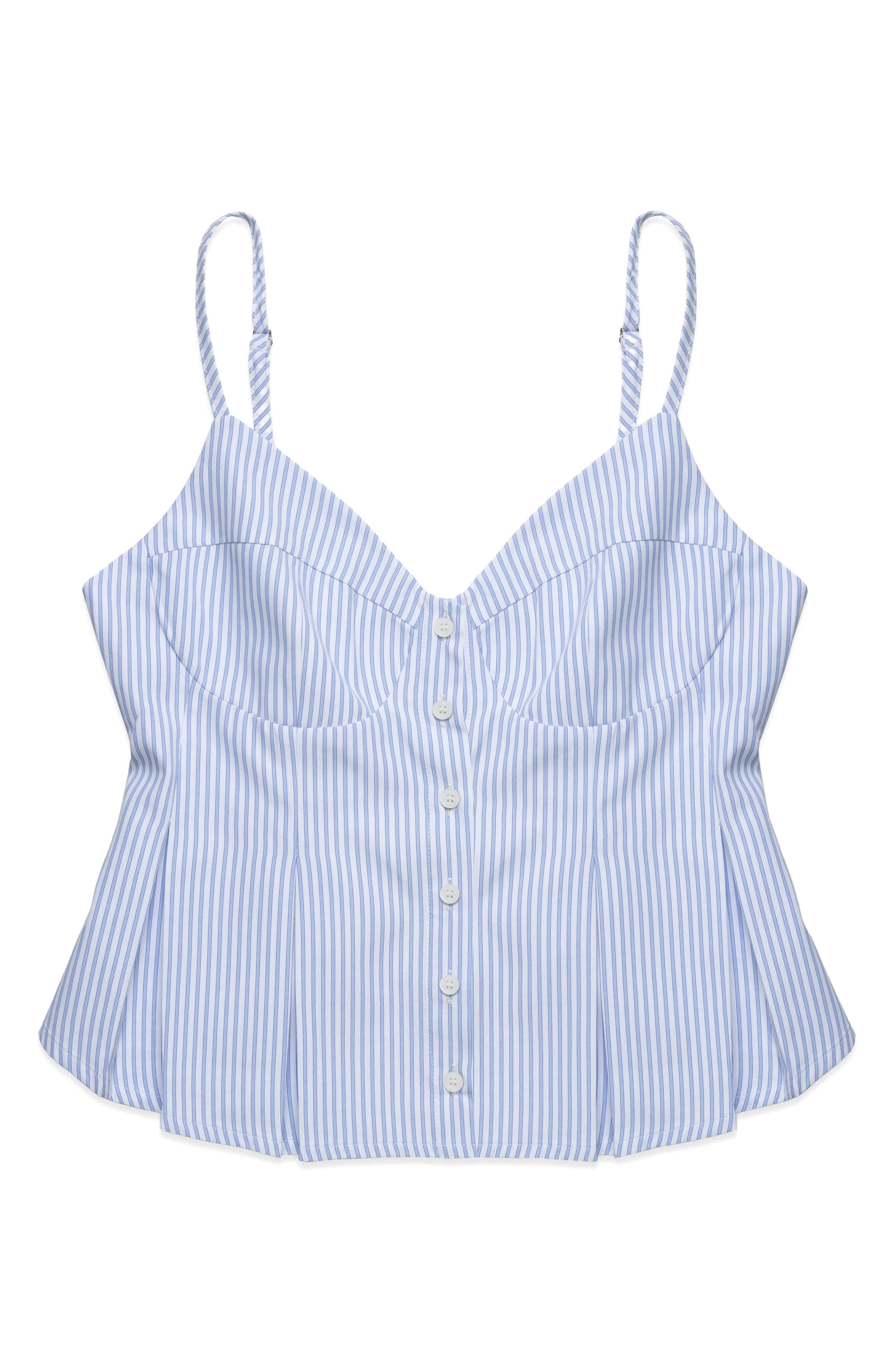 STRIPED LIGHT BLUE