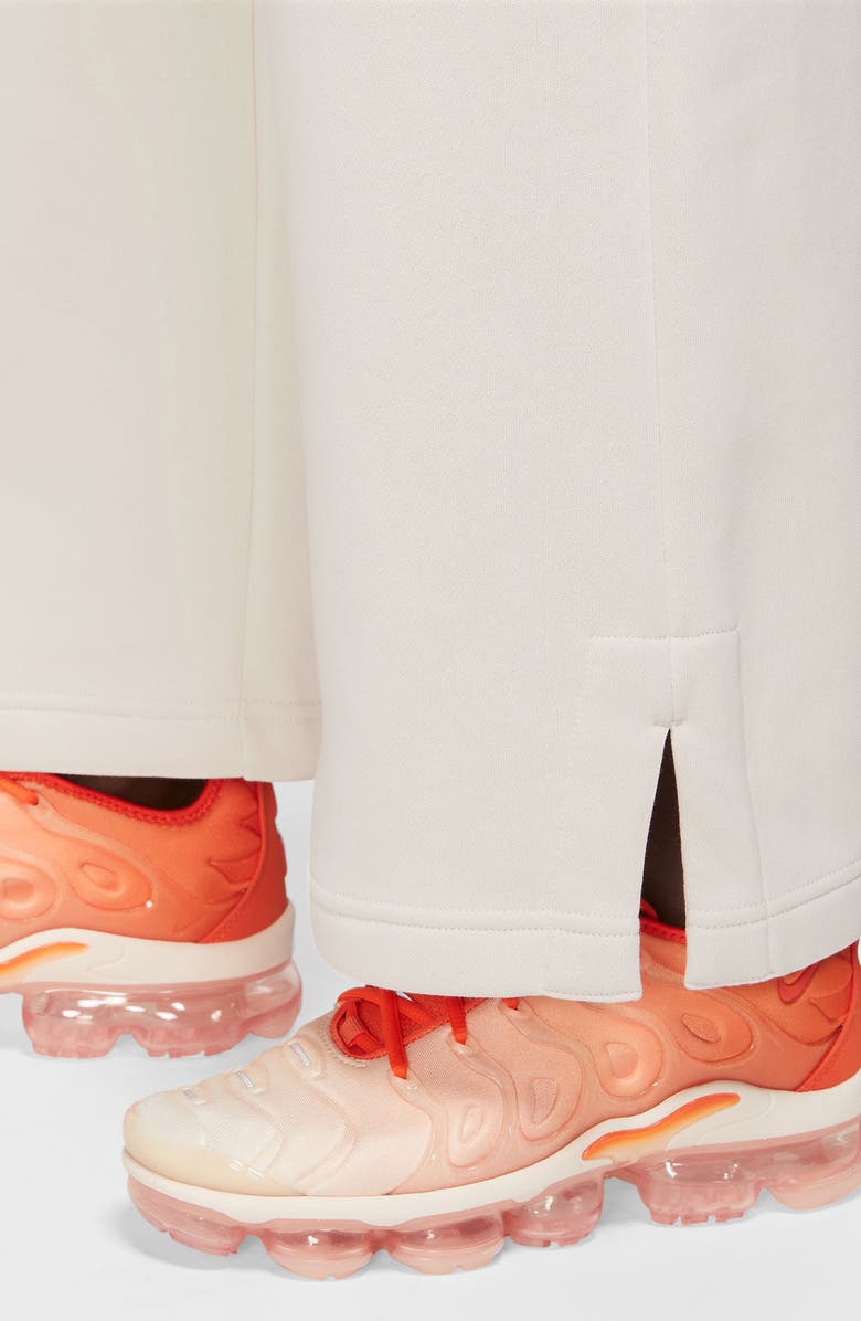 Nike Sportswear Phoenix High Waist Wide Leg Sweatpants, Alternate, color, Lt Orewood Brn/ Sail