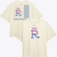 Nike Women's Nike Cream Kansas City Royals Premium Essentials Relaxed Boxy T-Shirt