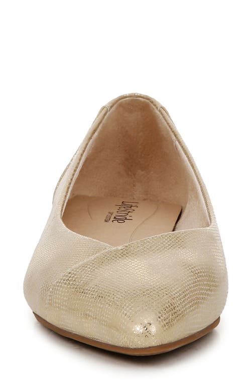 LIFESTRIDE LIFESTRIDE PROMISE POINTED TOE FLAT 
