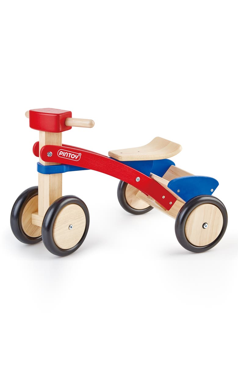 Pintoy Wood Pick-Up Trike, Main, color, 
