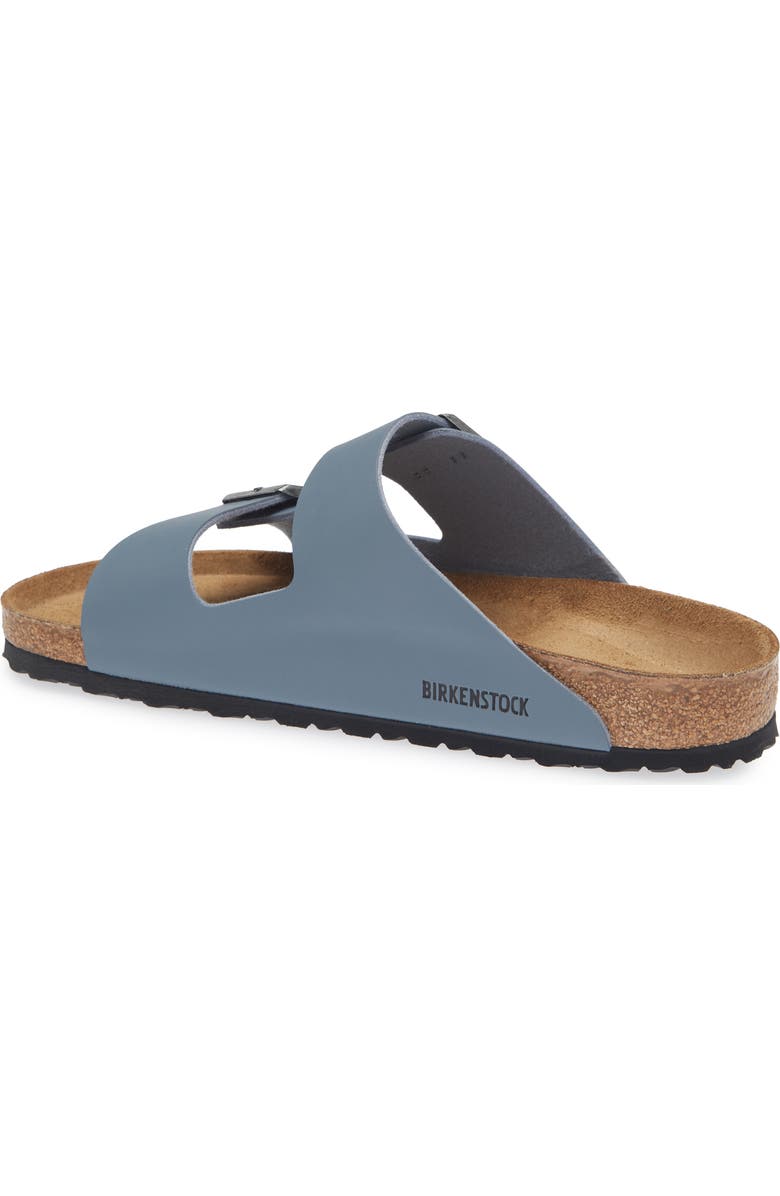 Birkenstock Arizona Birko-Flor Slide Sandal, Alternate, color, Gray