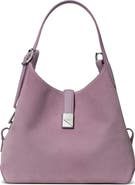 Kate Spade New York deco suede shoulder bag