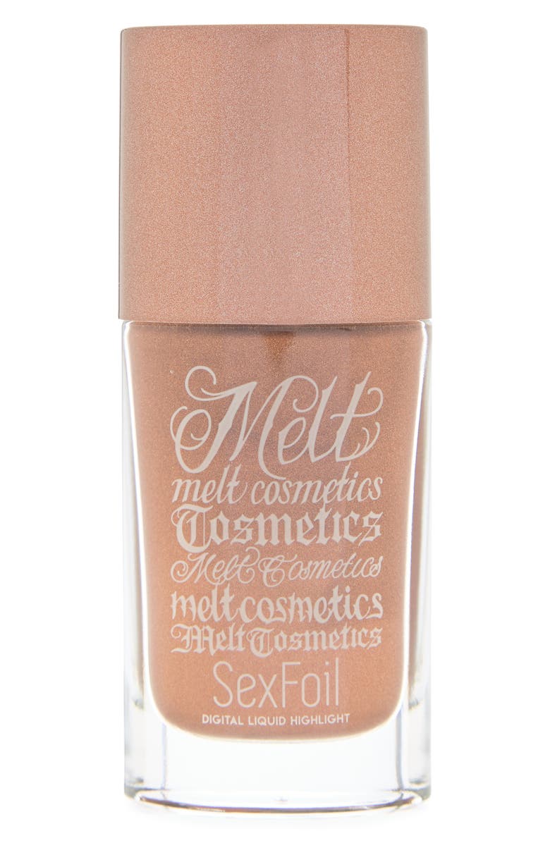 Melt Cosmetics SexFoil Digital Liquid Highlighter, Main, color, Tan Lines