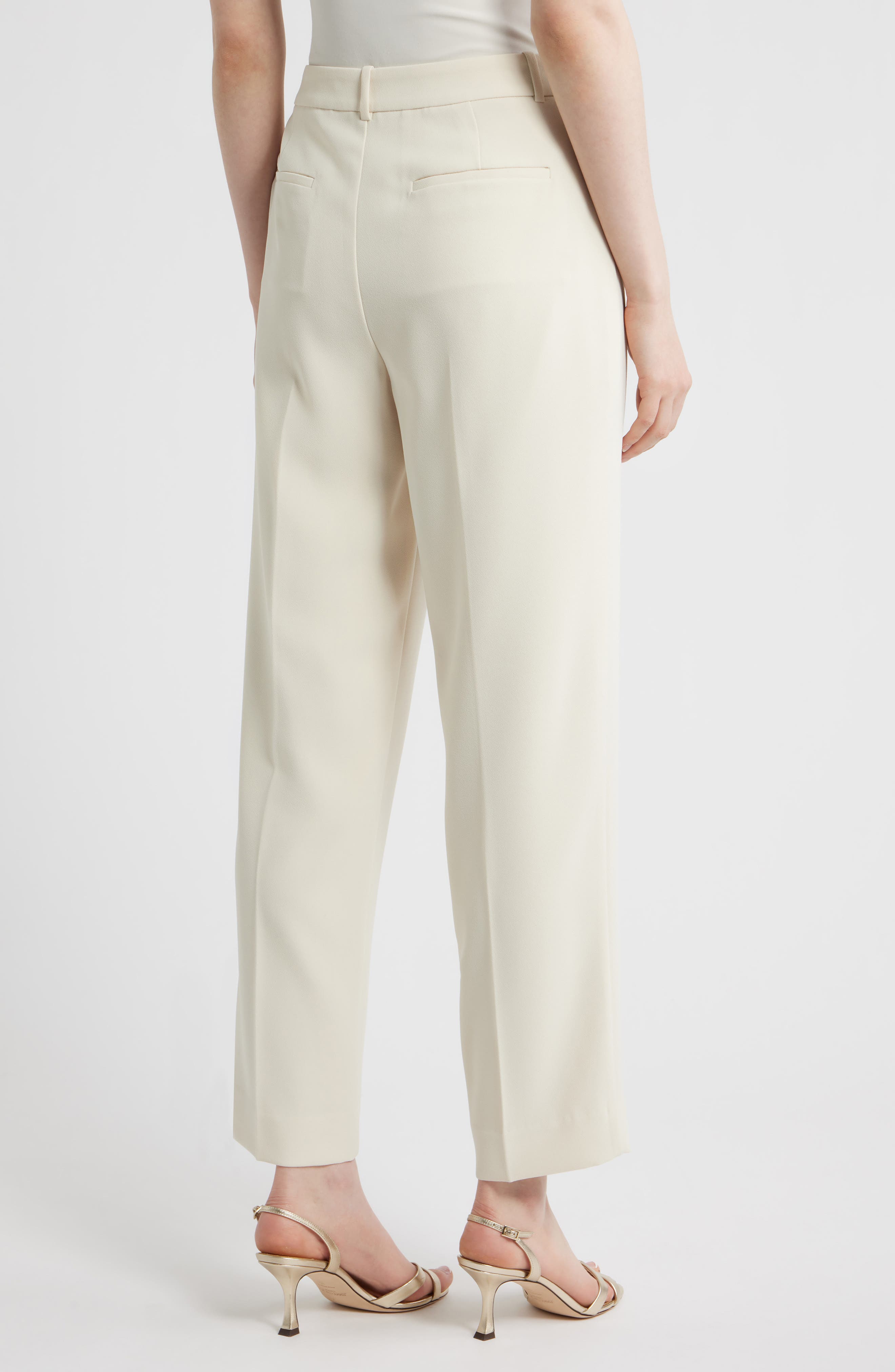 Gloria Crepe Ankle Pants - image 4