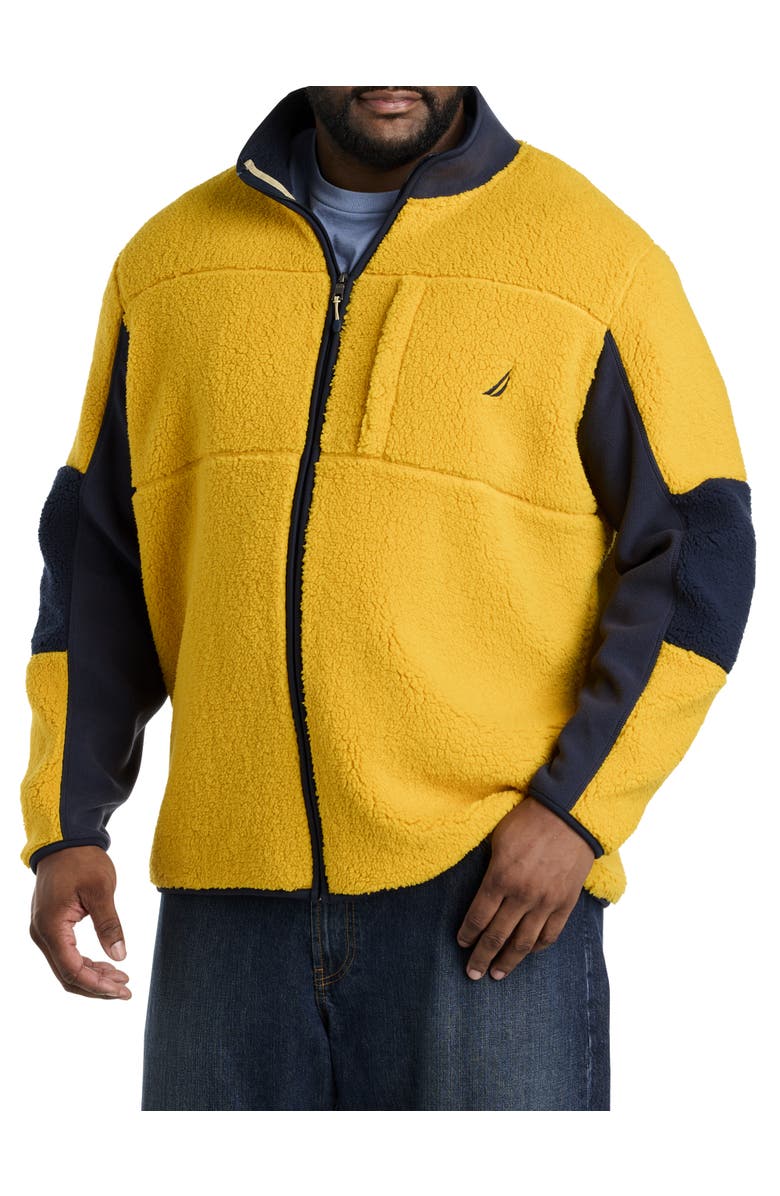 Nautica Elevated Nautex Zip-Front Jacket, Main, color, Lightning Gold