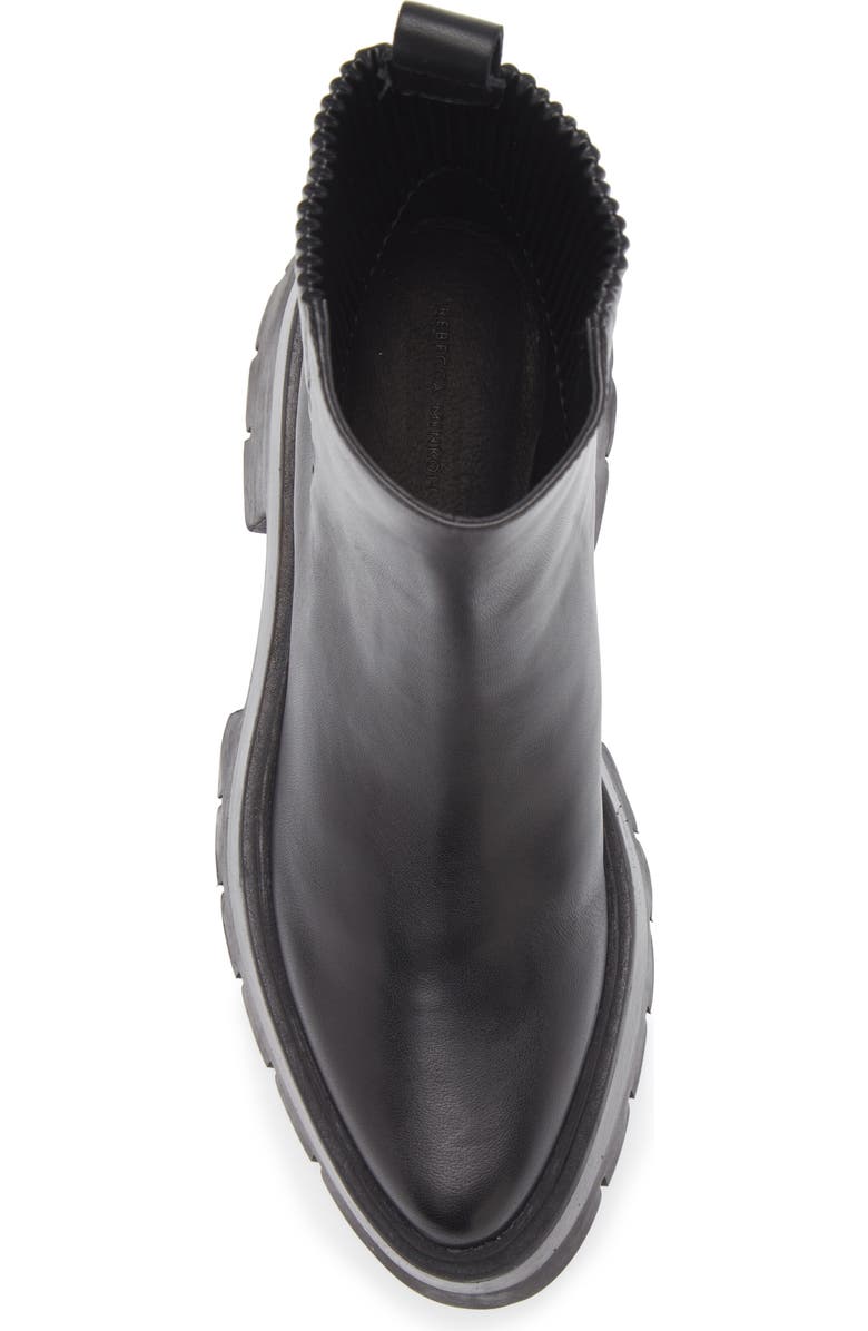 Rebecca Minkoff Lug Sole Bootie, Alternate, color, Black