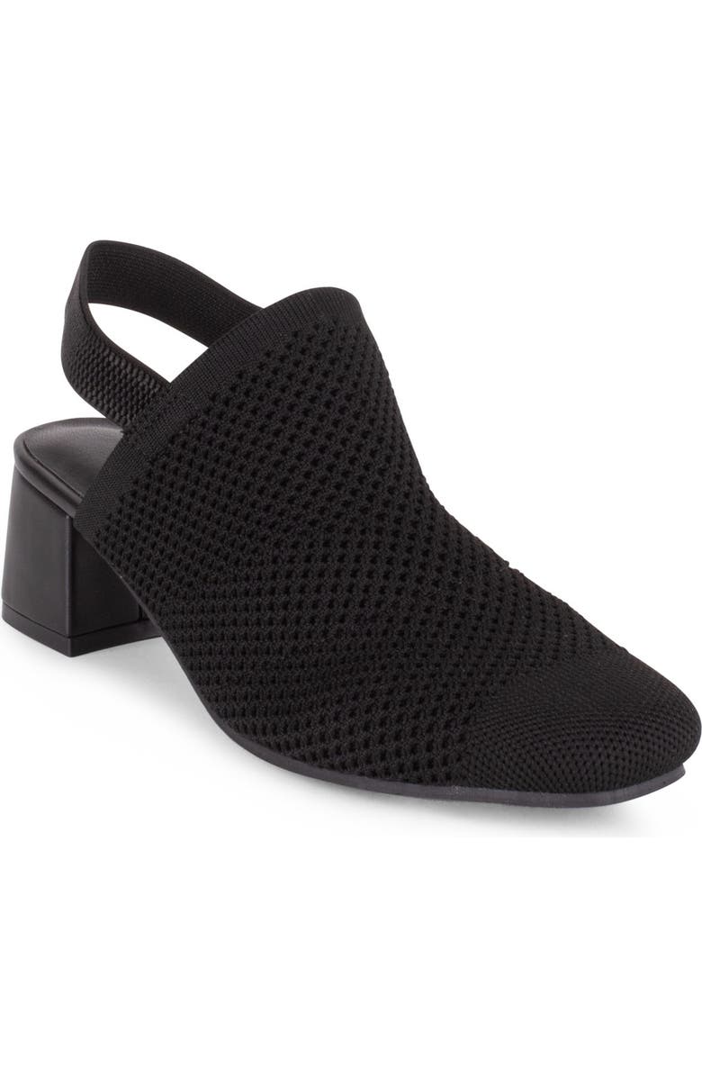 Tahari Acropolis Slingback Mule, Main, color, Black