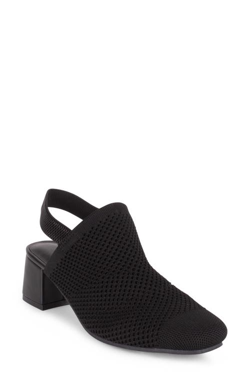Tahari Acropolis Slingback Mule In Black
