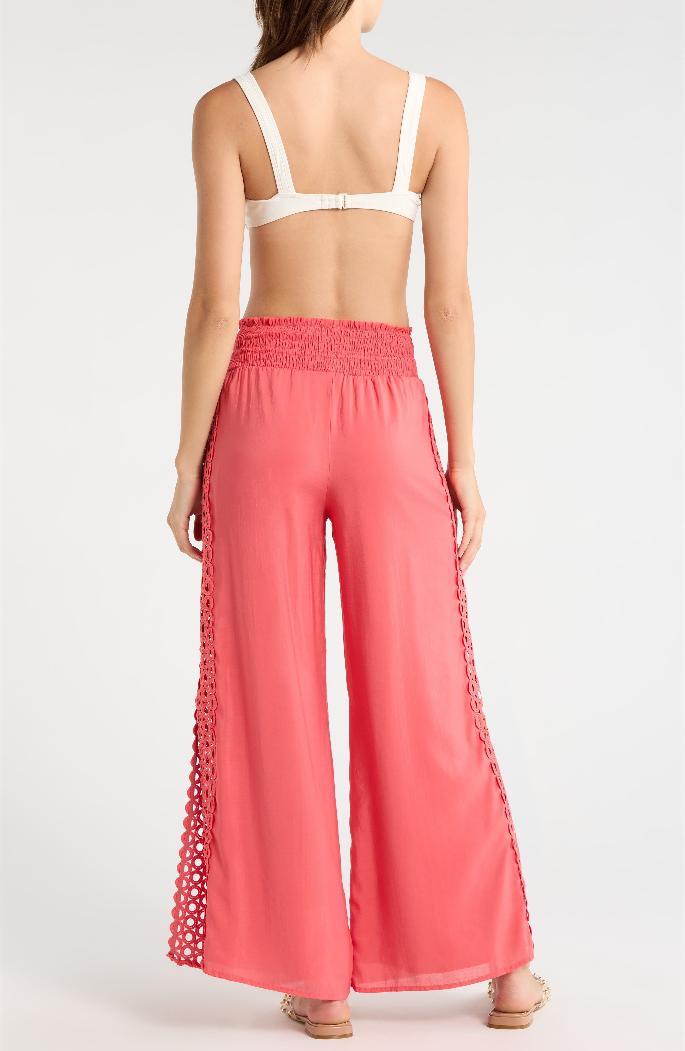 Wide Leg Cover-Up Pants - image 4
