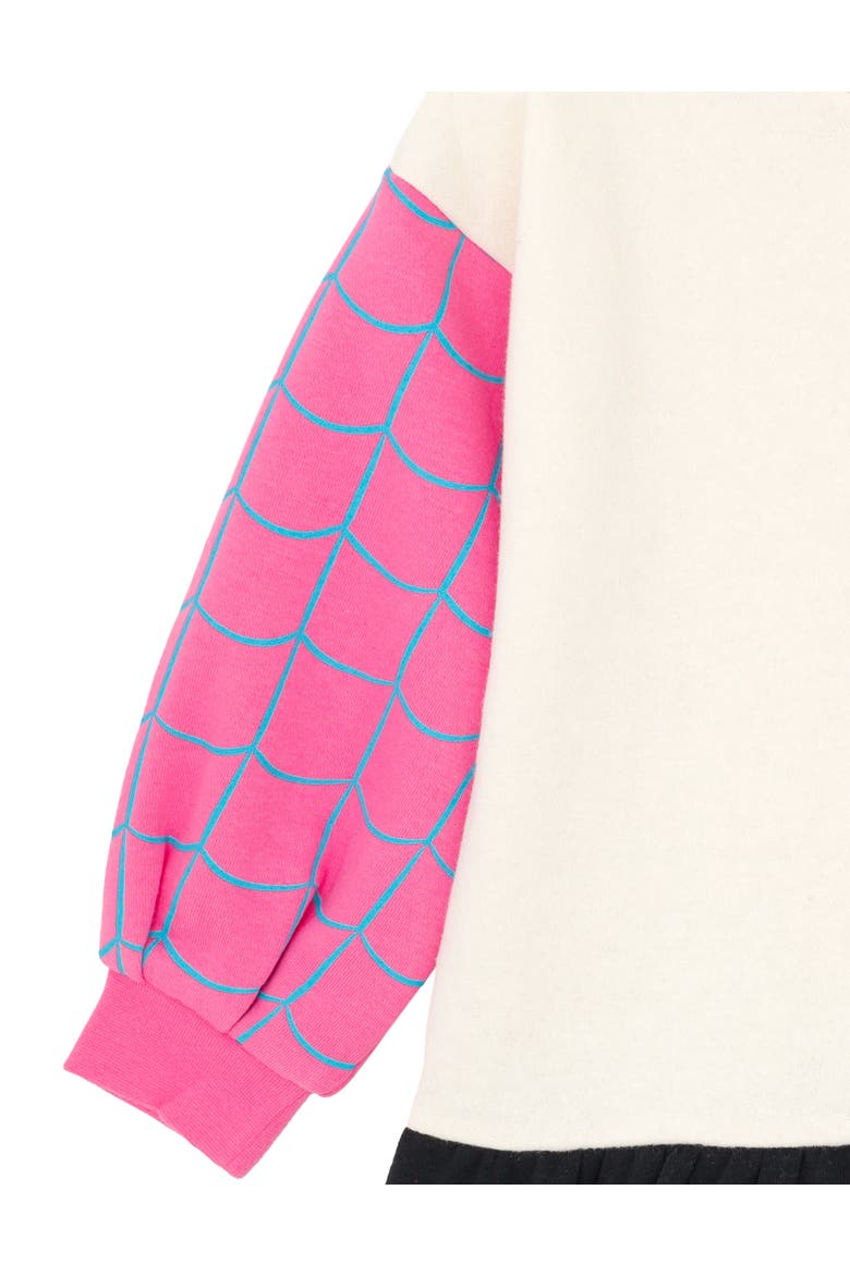 Spider-Verse Cosplay Fleece Hooded Dress, Alternate, color, Ghost Spider Pink