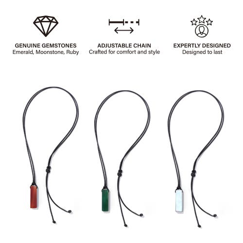 Pursonic Zen Luxury Wellness Bundle Trinity Gemstone Necklace Set, Ultrasonic Aroma Diffuser & Essen In Multi