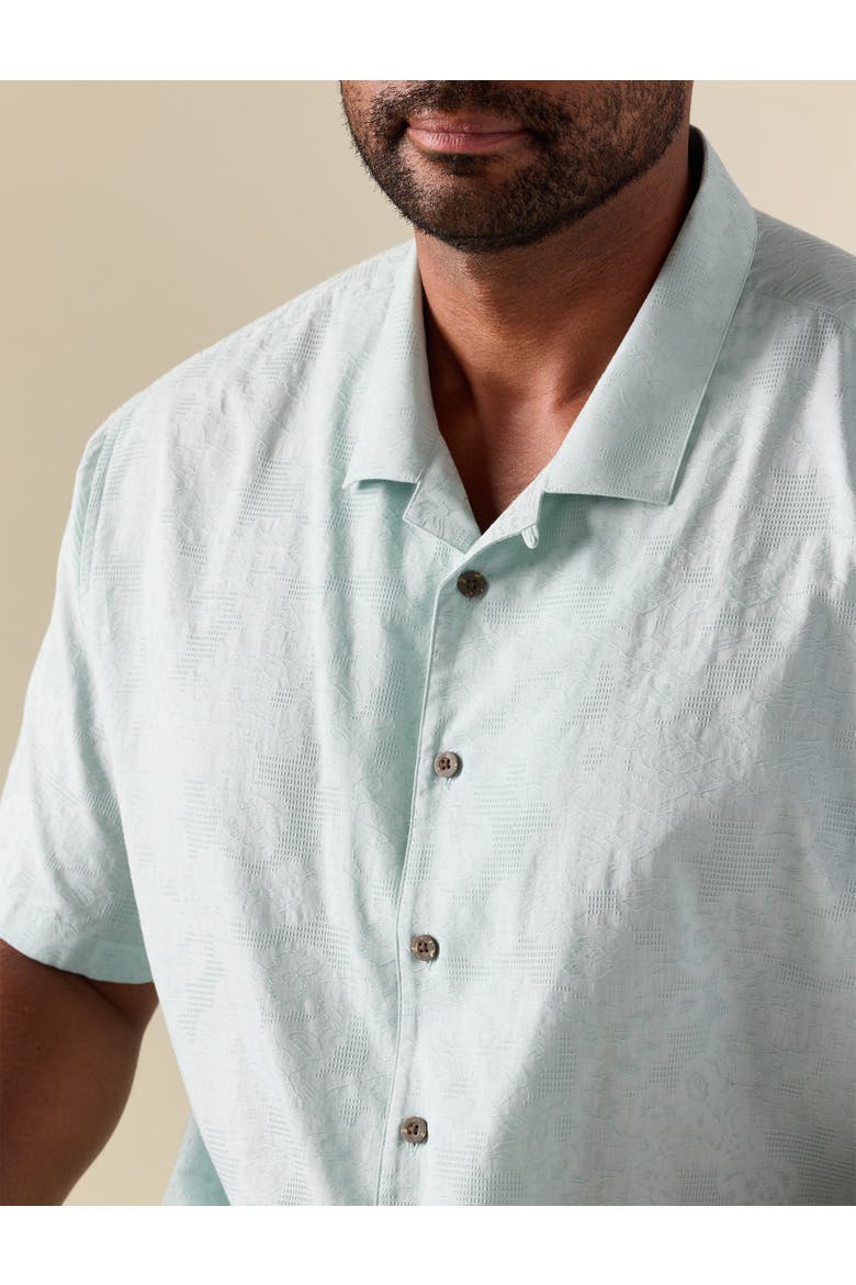 Big & Tall  Solid Camp Shirt, Alternate, color, MINT