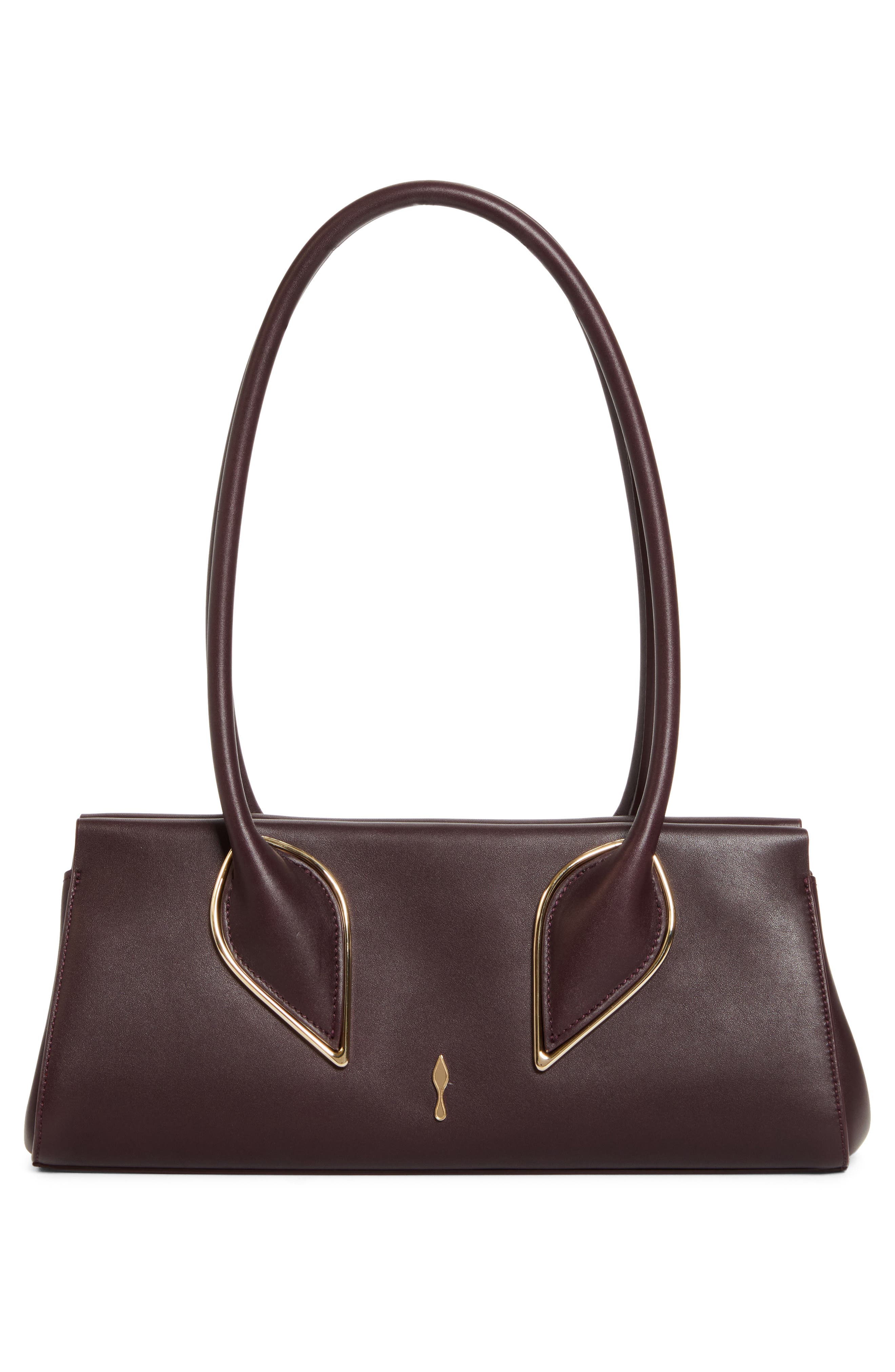 Calfskin Baguette Handbag, Alternate, color, AMARA