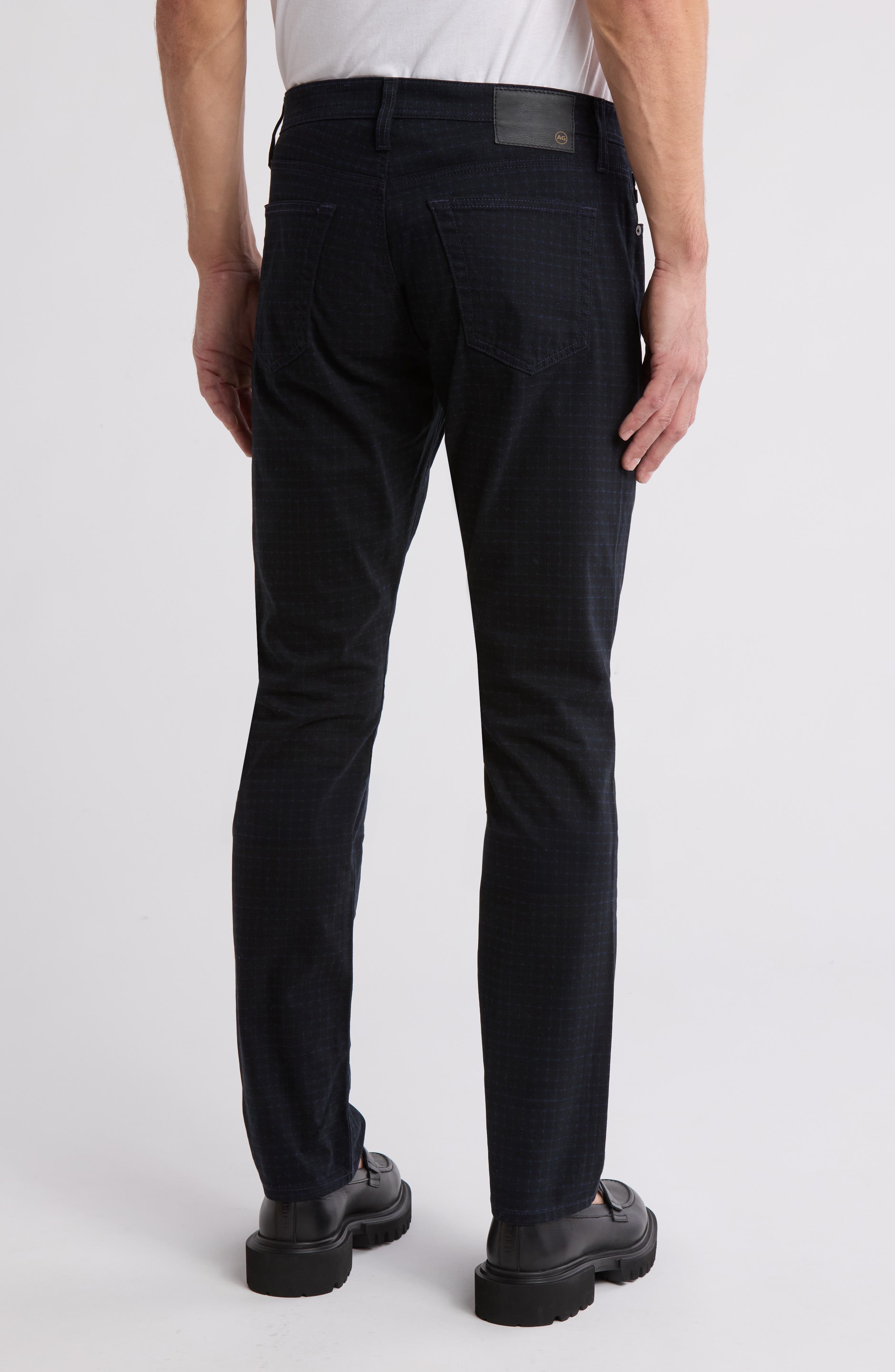 SUD Print Slim Straight Leg Pants - image 2