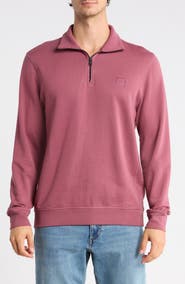 BOSS Zetrust Quarter Zip Sweatshirt