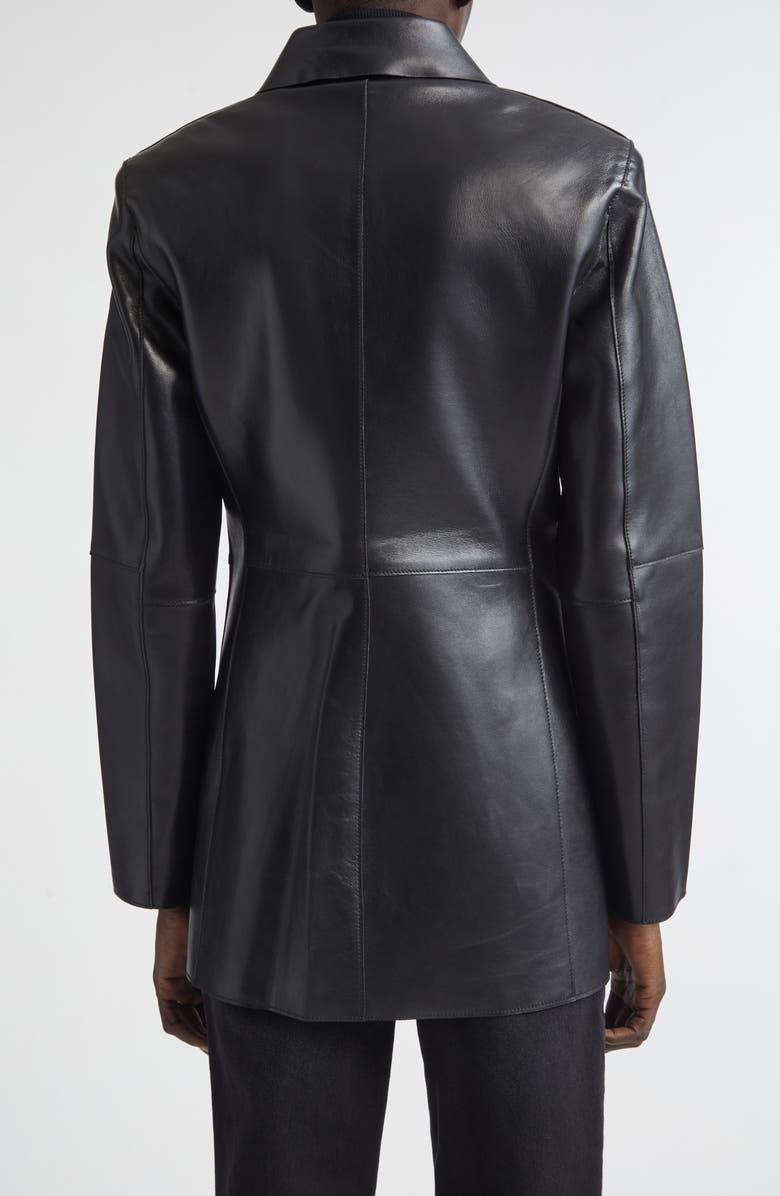 Stand Studio Kierra Leather Jacket, Alternate, color, Black