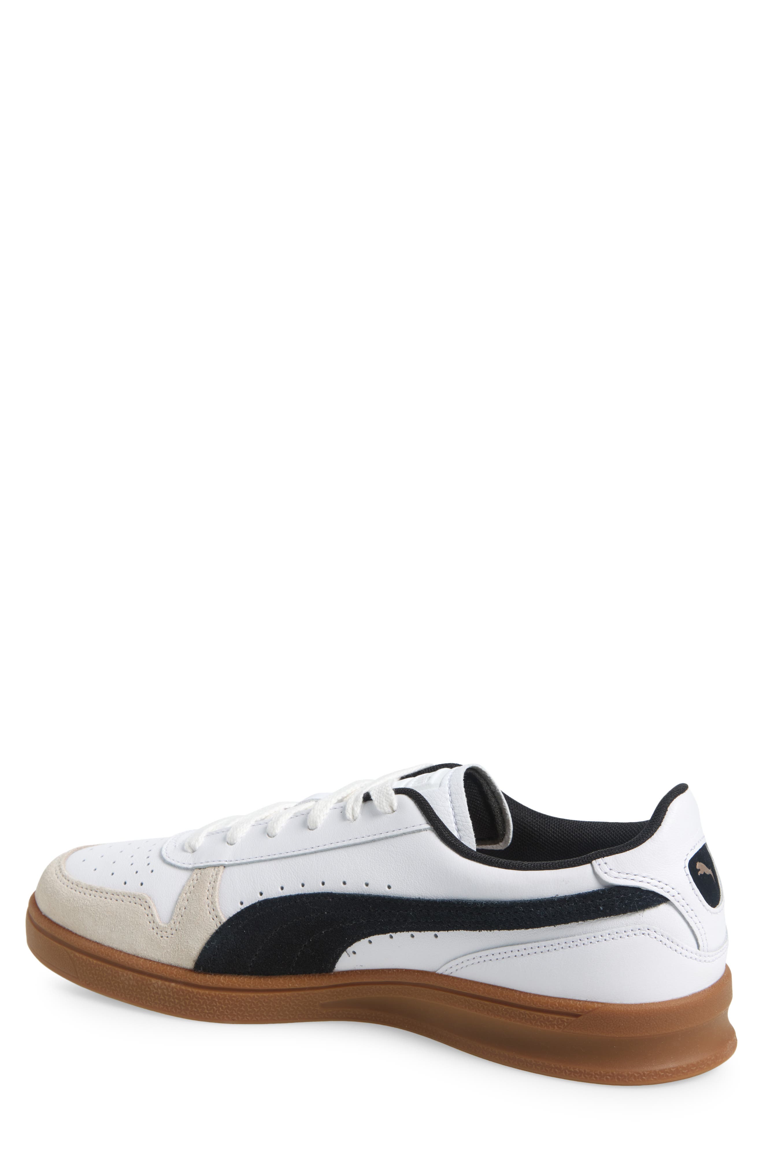 PUMA Indoor Sneaker, Alternate, color, Puma White-Puma Black-Gum