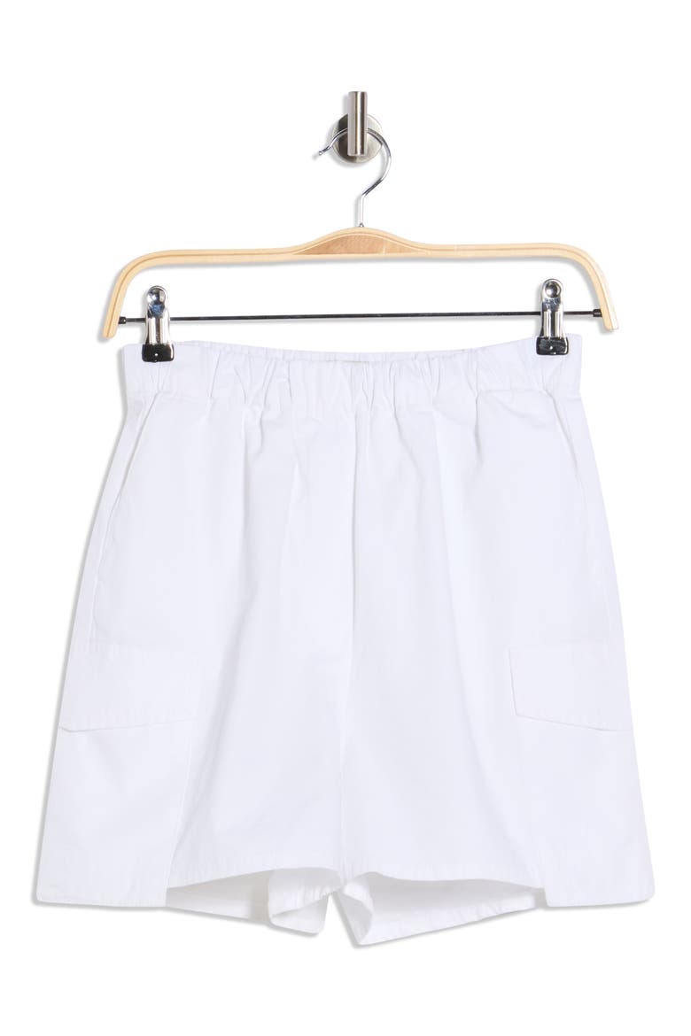 Cotton Boxer Shorts, Alternate, color, WHITE POPLIN